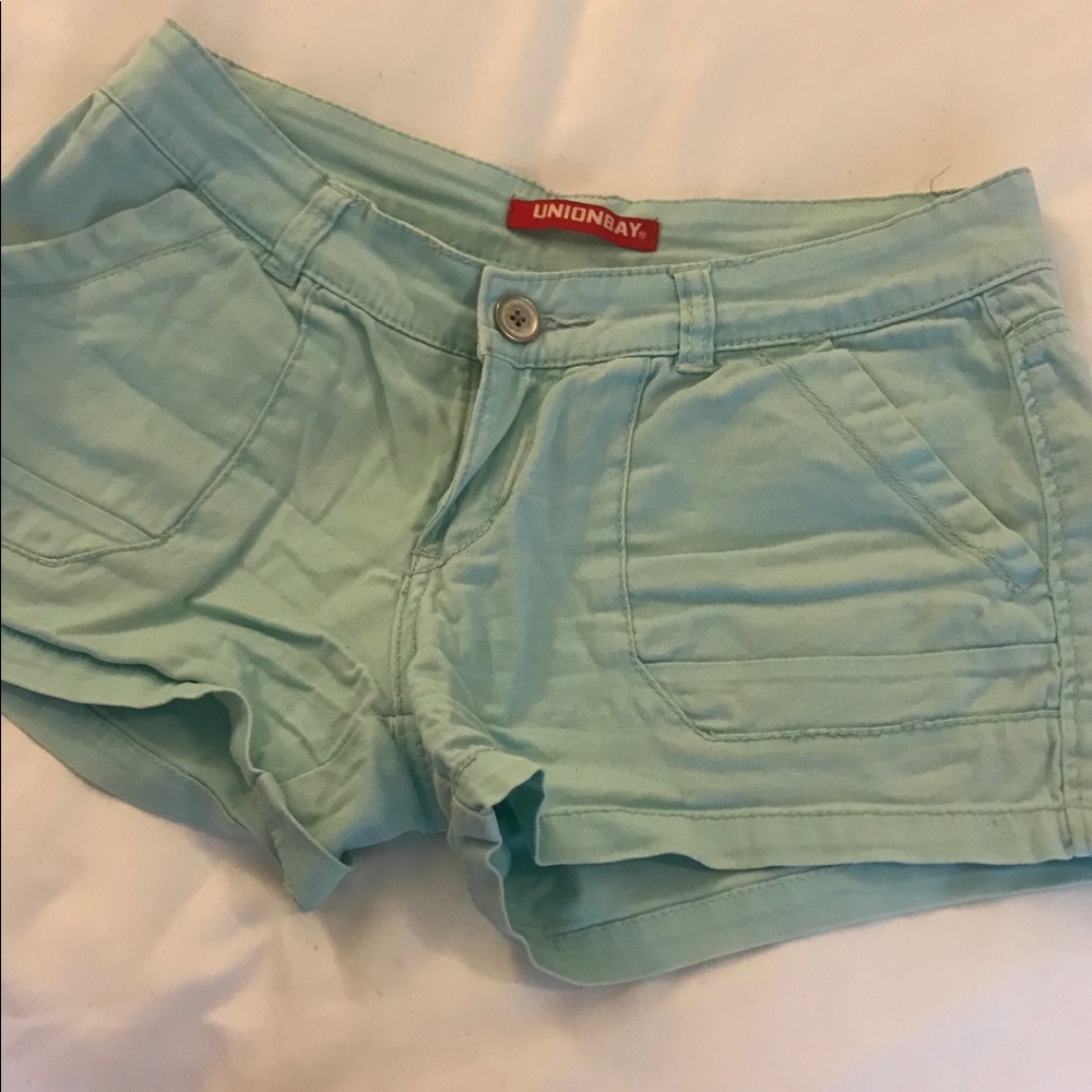 Union bay turquoise shorts